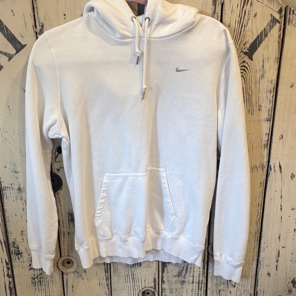 Nike Men's Classic White Hoodie